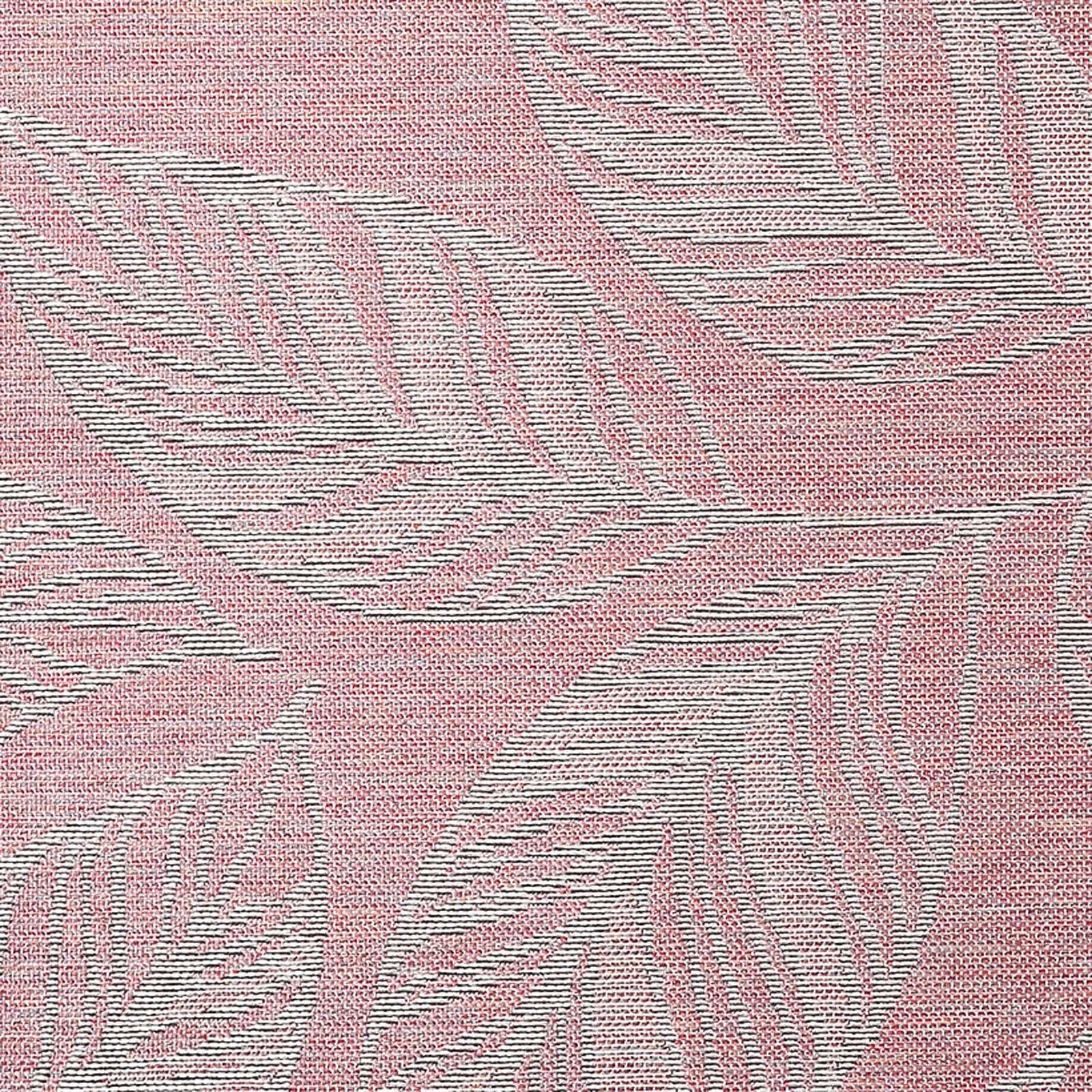 Teppich Outdoor rosa Küche TaraCarpet, Wohnzimmer Sisal cm 3 Höhe: & 96014 Terrasse Newton rechteckig, Blatt, Garten optik mm, Balkon Teppich In 80x150