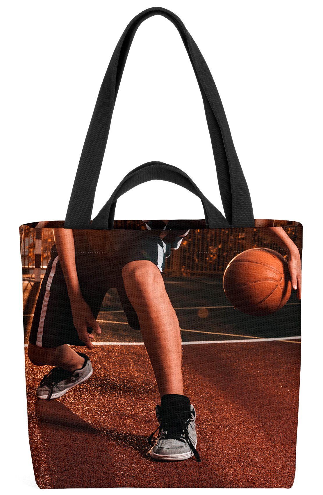 VOID Henkeltasche (1-tlg), Basketball Spieler Sport Game basketball sport aktiv junge energie ba