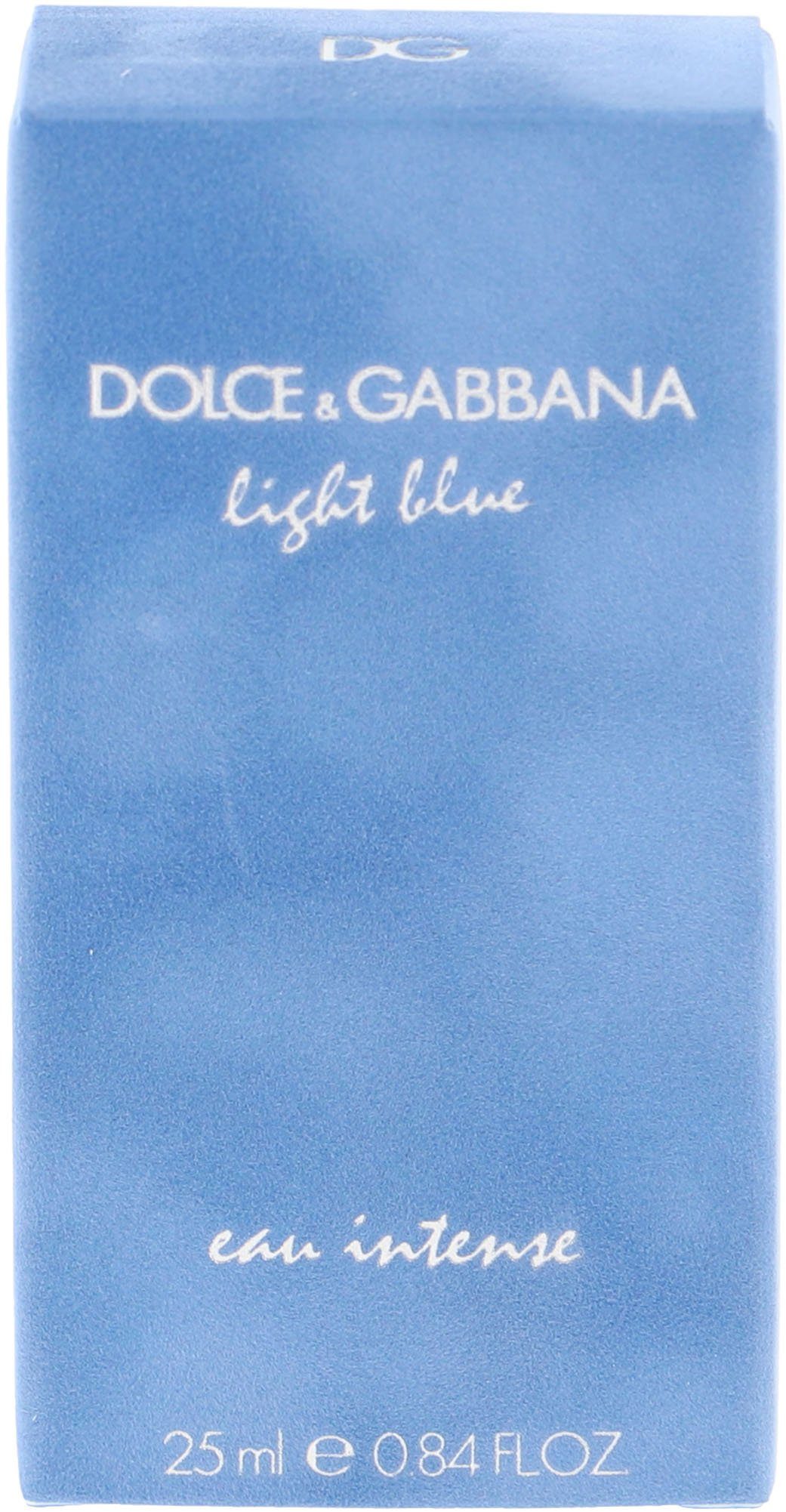Blue Eau Femme de Light Pour GABBANA DOLCE & Parfum Intense