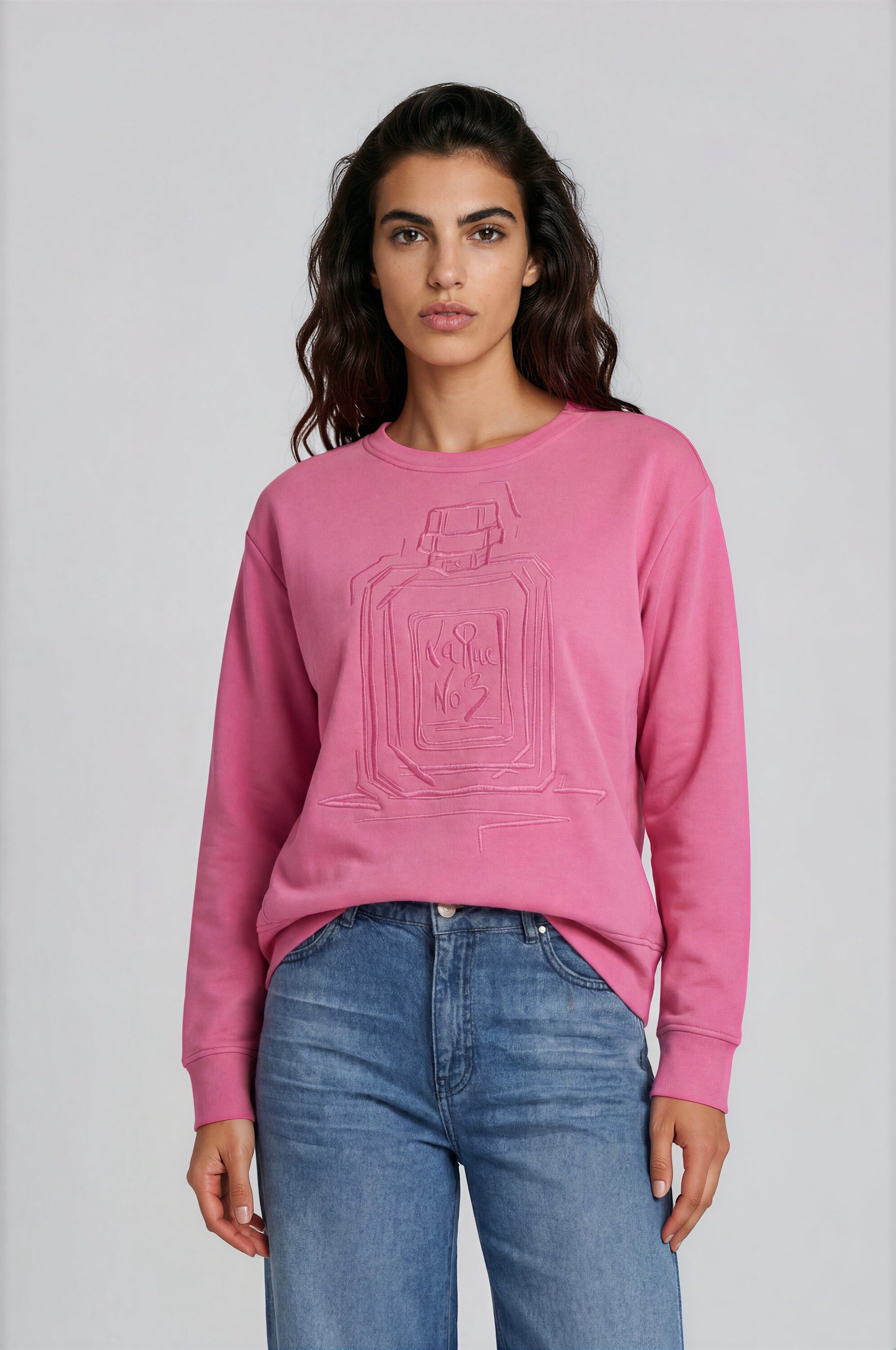 Milano Italy Sweater mit Seitenschlitze