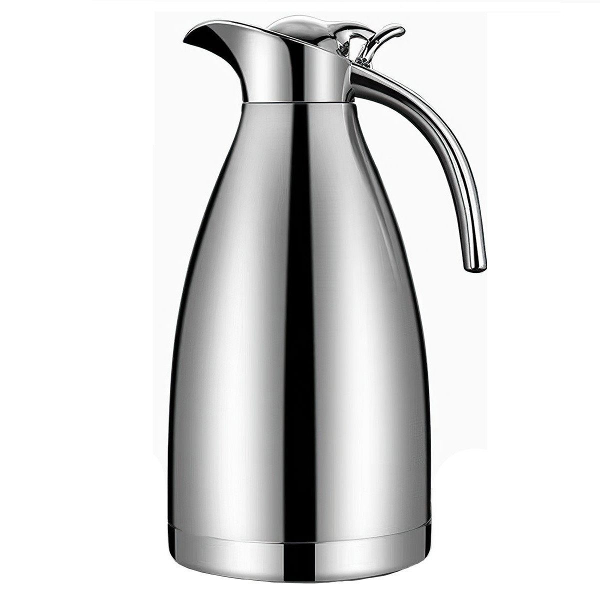 Welikera Kaffeekanne Isolierkanne 2L,Europäische Kaffeekanne,24h Vakuum Hitzekonservierung