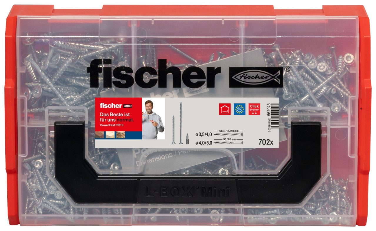 fischer Holzbauschraube Fischer Менюsbox FixTrainer FPF II TX