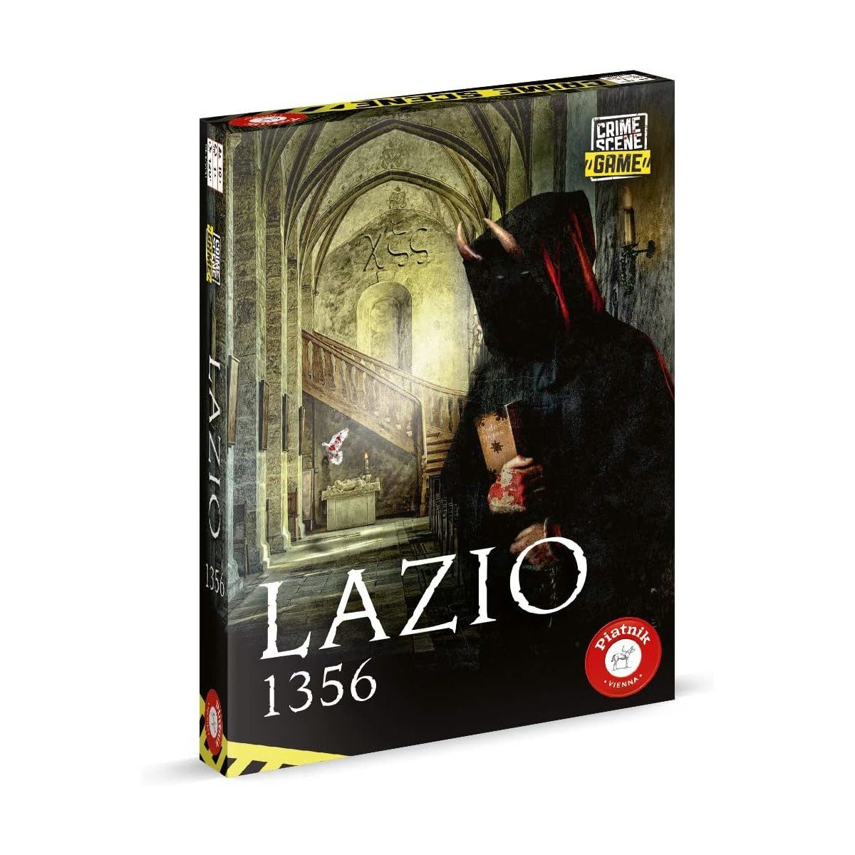 Piatnik Spiel Crime Scene - Lazio 1356, Rätselspiel, wiederverwendbares Spiel