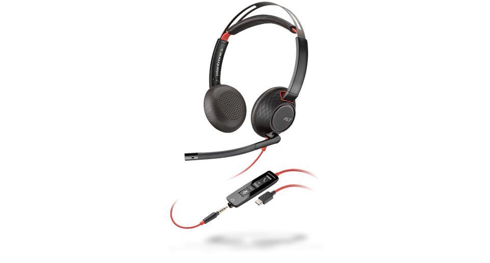 Polycom Poly Blackwire 5220 - 5200 Series - Headset - On-E Headset
