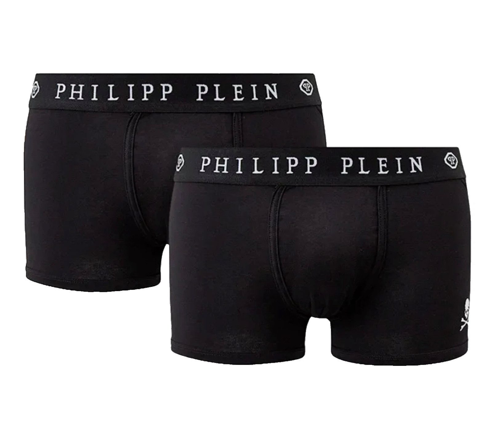 PHILIPP PLEIN Boxer 2er-Pack Herren Unterwäsche Shorts Original Verpackt in Python-Optik Geschenkbox
