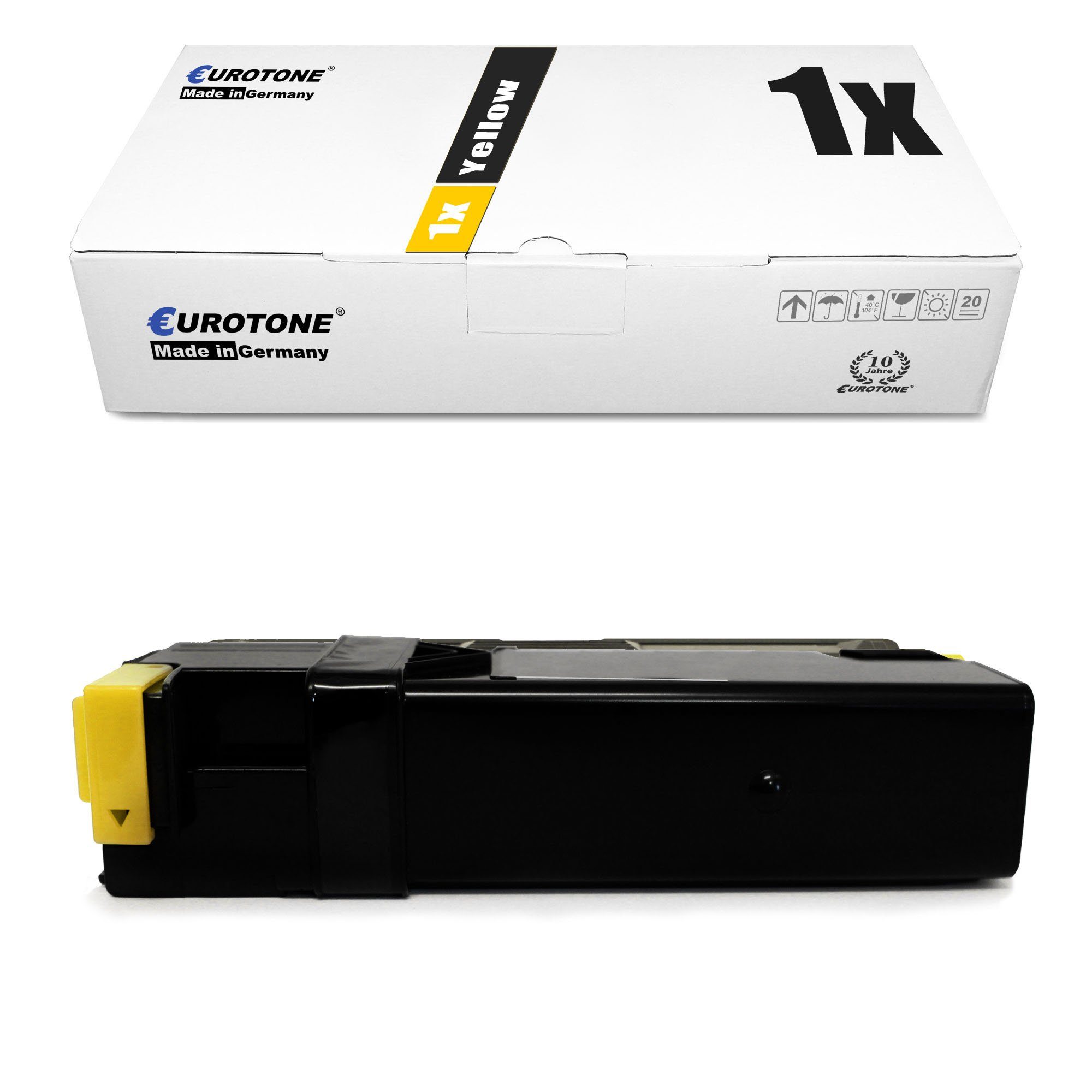 Eurotone Tonerkartusche Toner ersetzt Xerox 106R01596 Yellow