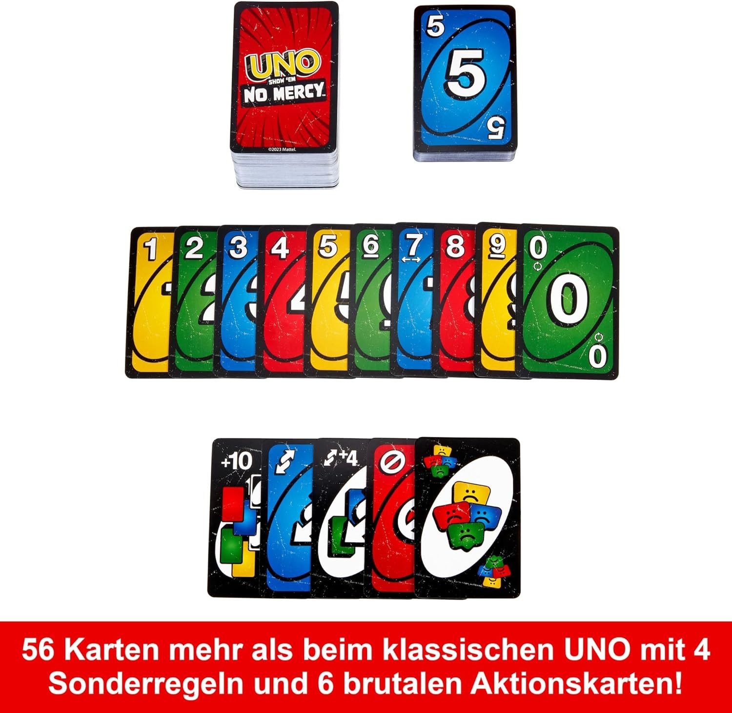 Montegoni Spielwelt UNO Spiele UNO Flip / UNO No Mercy Karten, (UNO Kartens günstig online kaufen