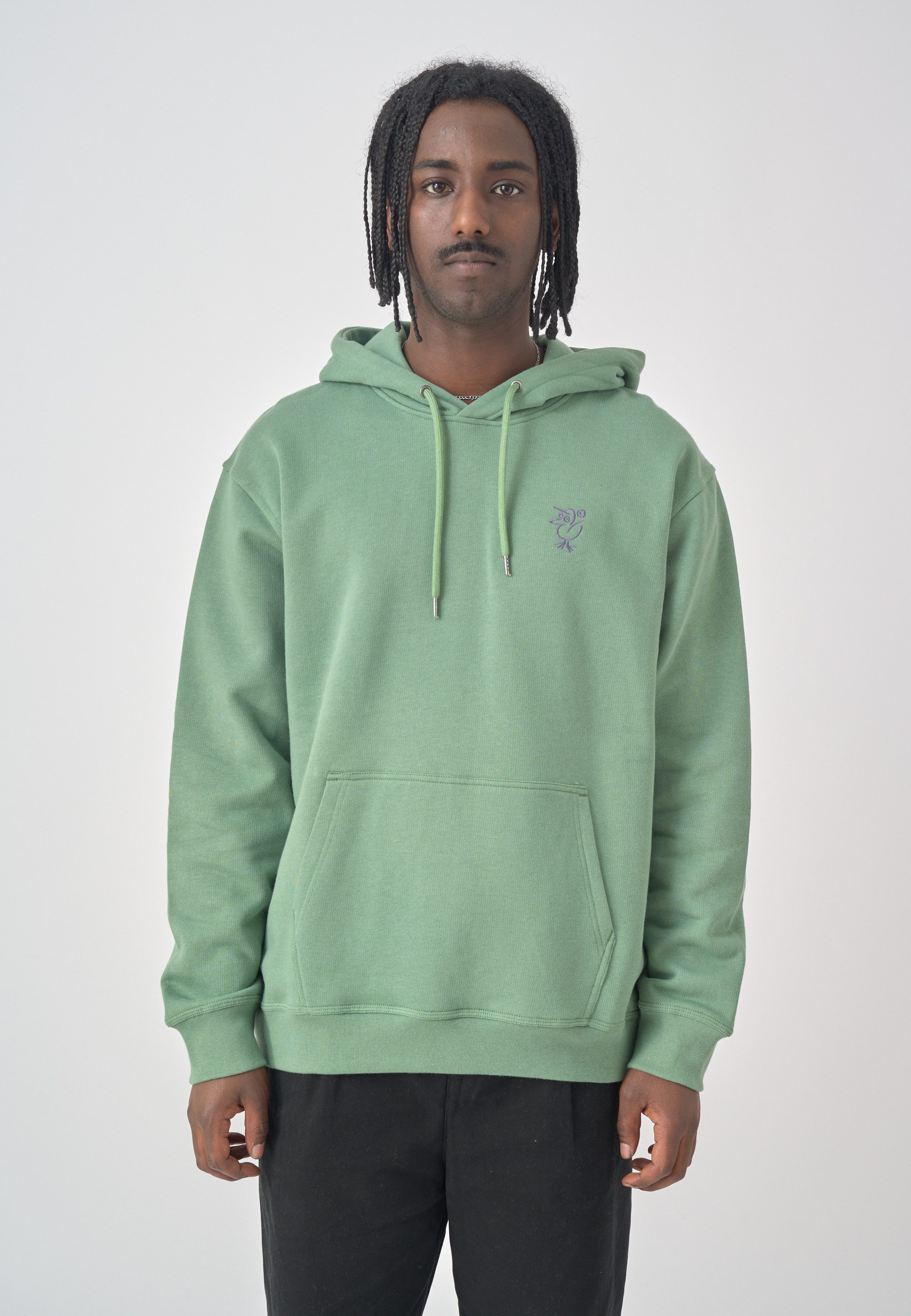 Cleptomanicx Kapuzensweatshirt Sketch Gull mit toller günstig online kaufen