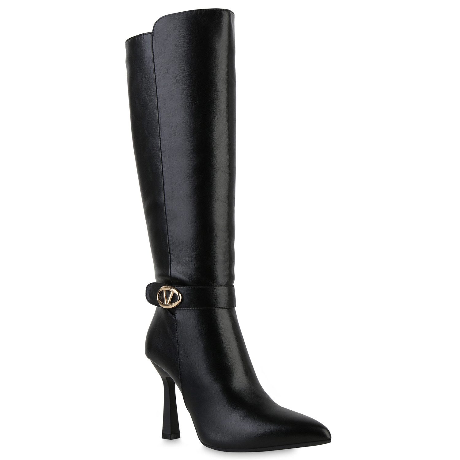 VAN HILL 841858 Stiefel Damen Leicht Gefütterte Klassische Stiefel Spitze S günstig online kaufen