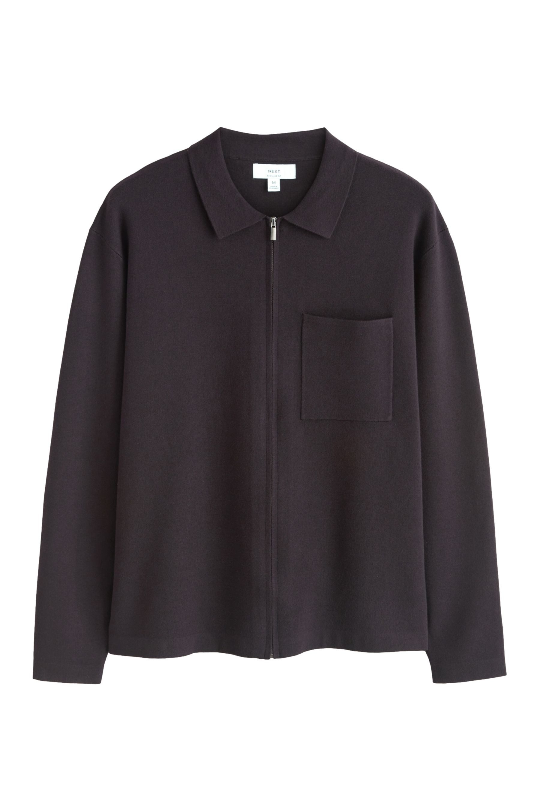 Strickjacke Regular Fit Premium Strickjacke mit Reißverschluss