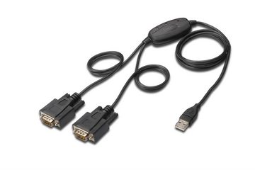 ASSMANN ASSMANN DIGITUS USB 2.0 zu 2x RS232-Kabel USB-Kabel