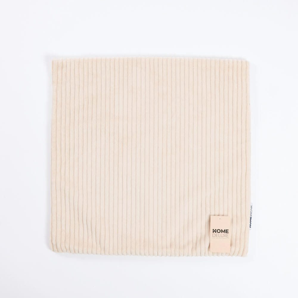 HOME DELUXE Kissenhülle Cord Kissenbezug LILO, (1 Stück), Pflegeleicht und maschinenwaschbar, Dekokissen, Sofakissen