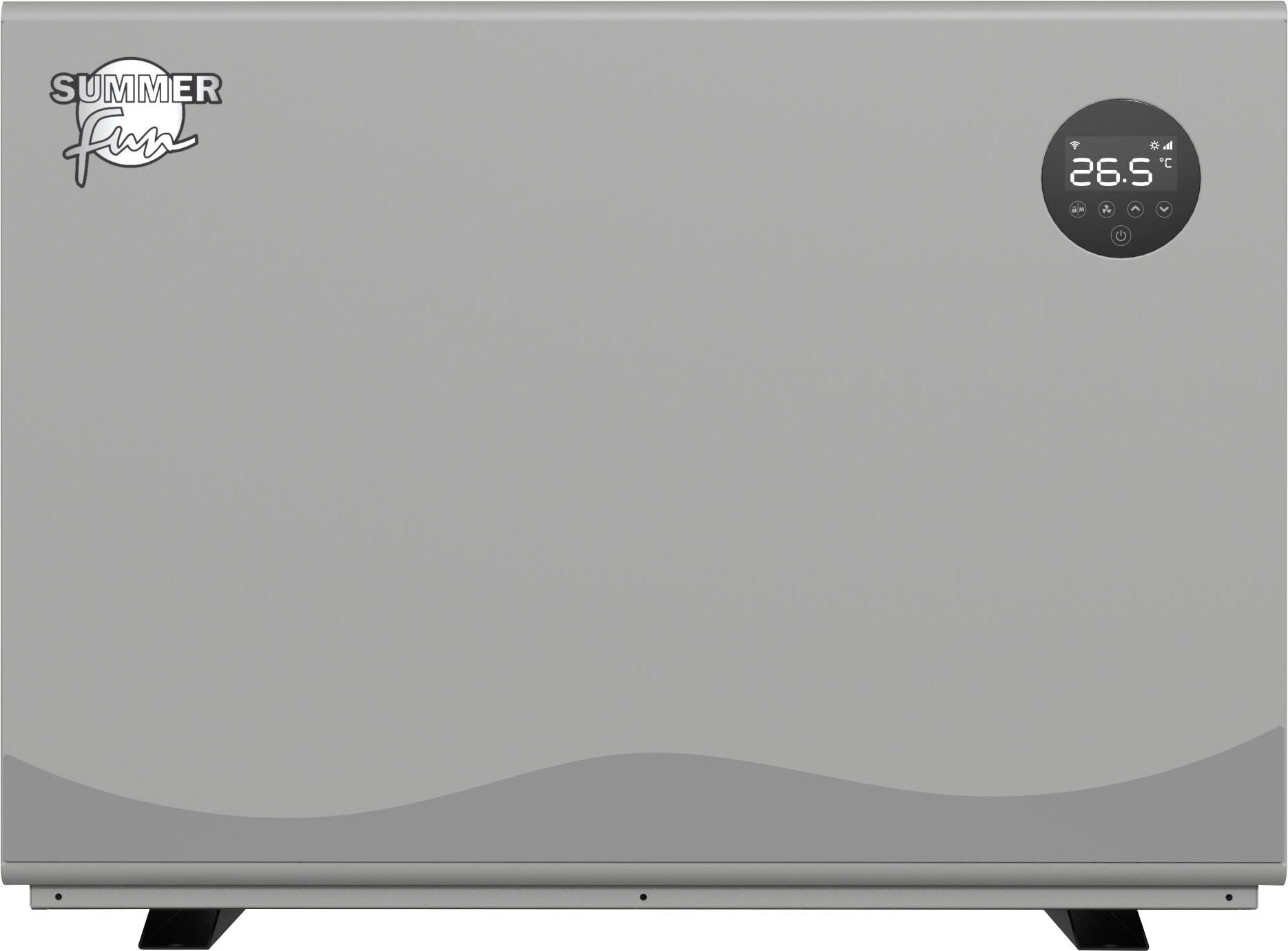 SUMMER FUN Pool-Wärmepumpe Style & Silence 15 kW, für Pools von 40-70 m³