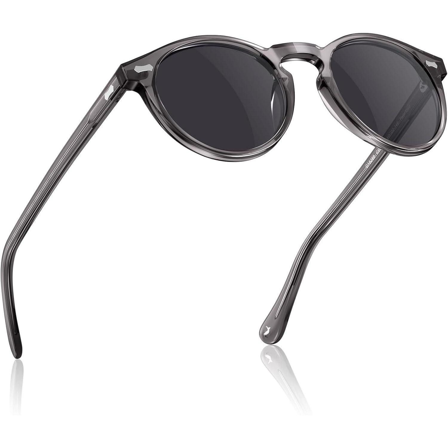 Retrosonnenbrille Sonnenbrille Herren Polarisiert Retro H15-bräunlich Grau; grau Linsen