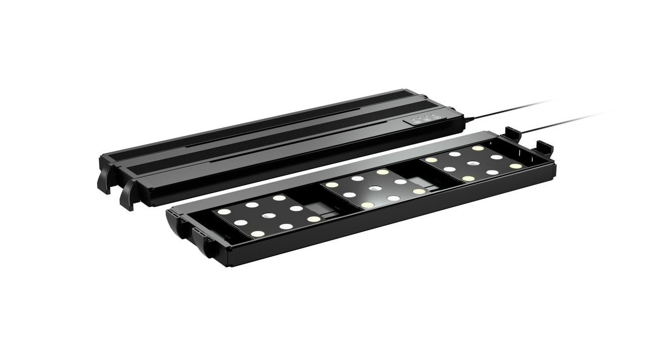 ReptiZoo Terrarienleuchte ReptiZoo LED 10% UVB Lichthaube - Desert 18Watt - 57,2x 16,7x 3cm