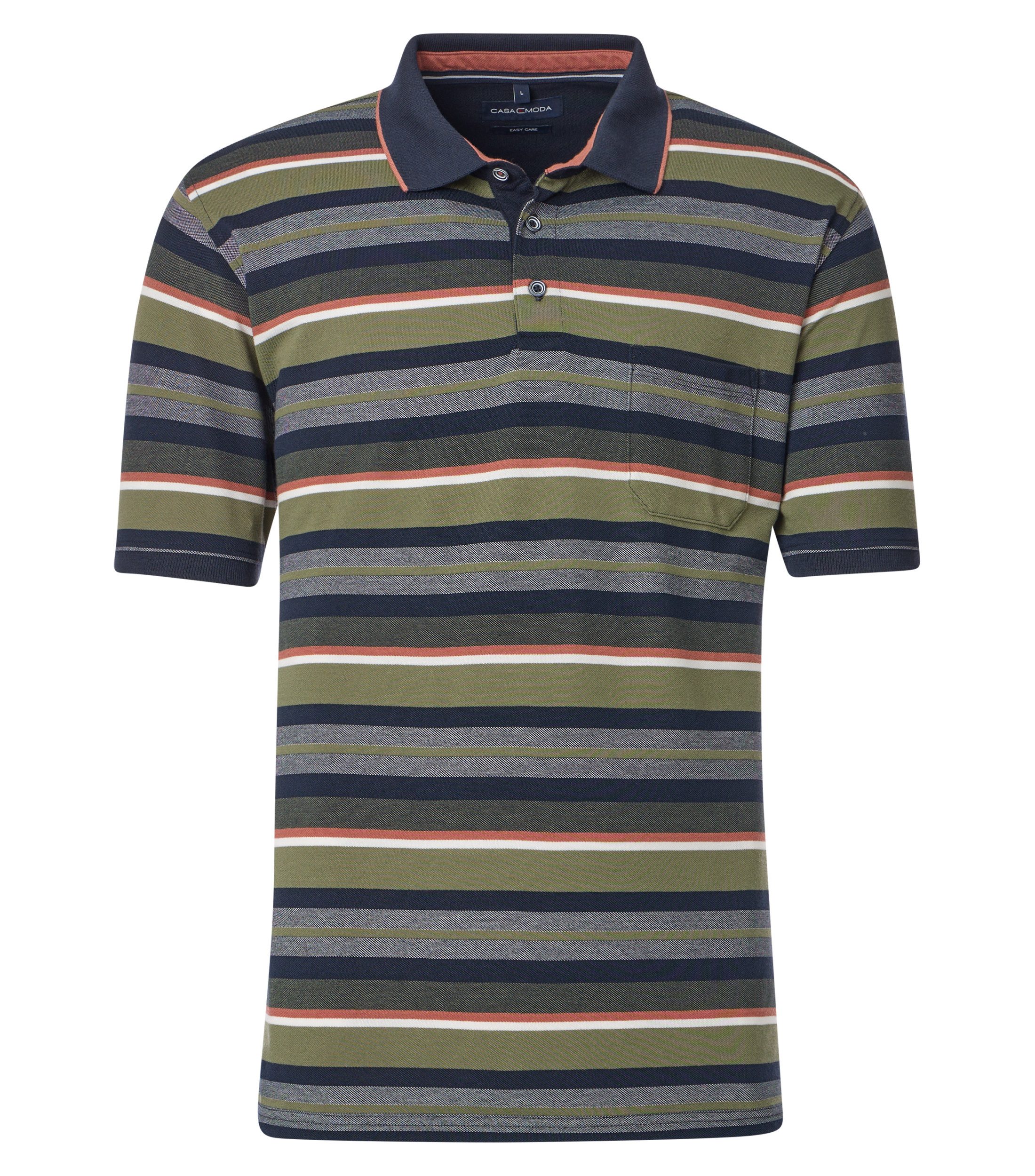 Poloshirt CASAMODA Polo-Shirt gestreift