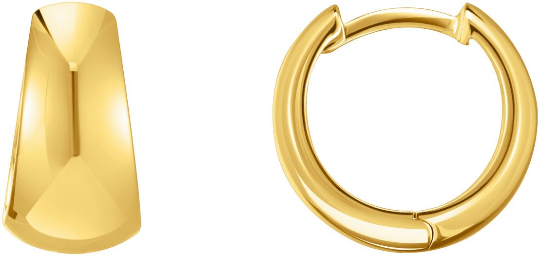 THOMAS SABO Paar Creolen Schmuck Silber 925 Ohrringe Trapezform