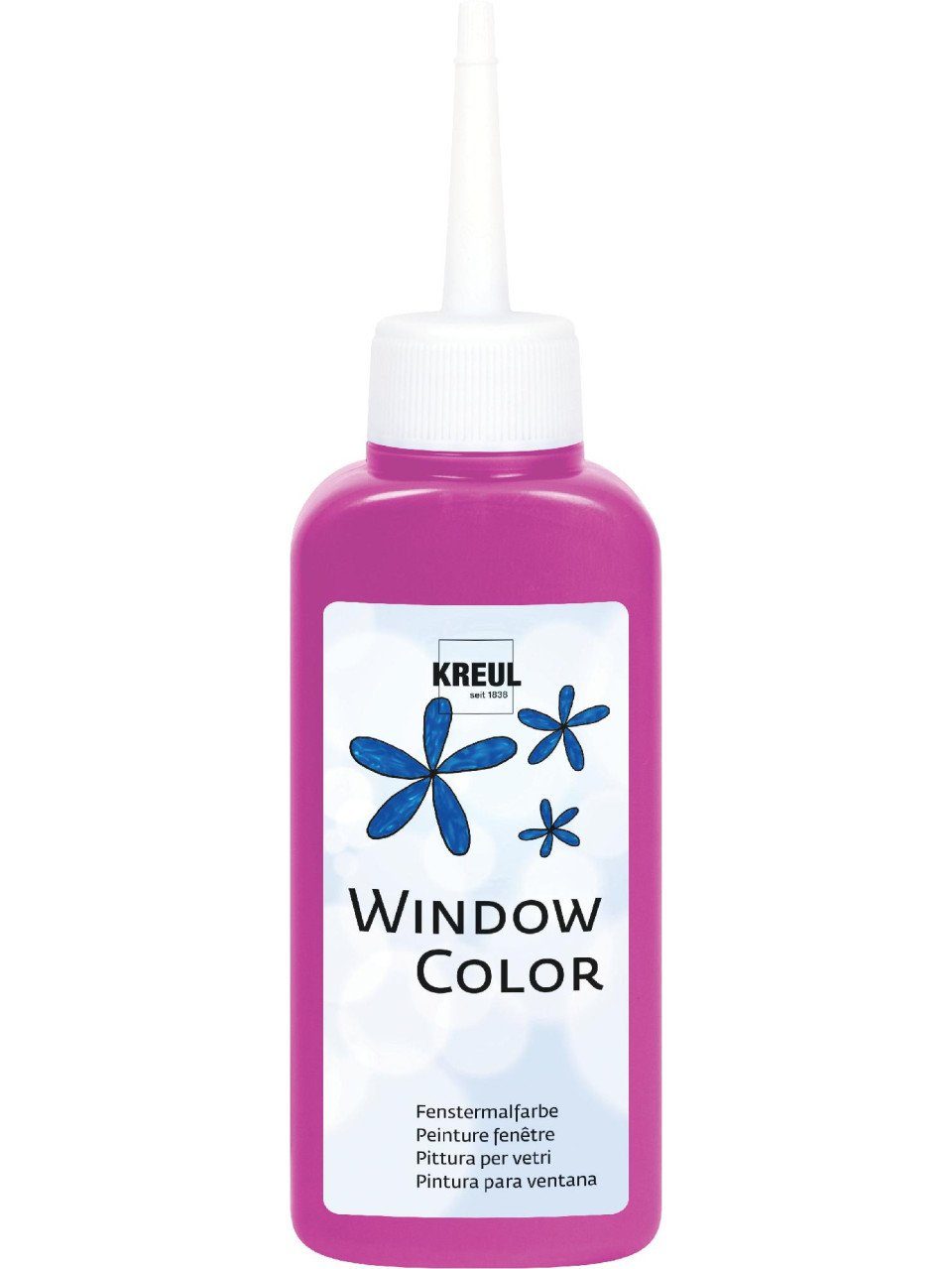 Bastelfarbe Kreul Window Color pink 80 ml