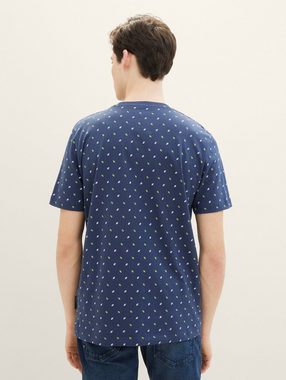 TOM TAILOR Denim T-Shirt T-Shirt mit Allover-Print