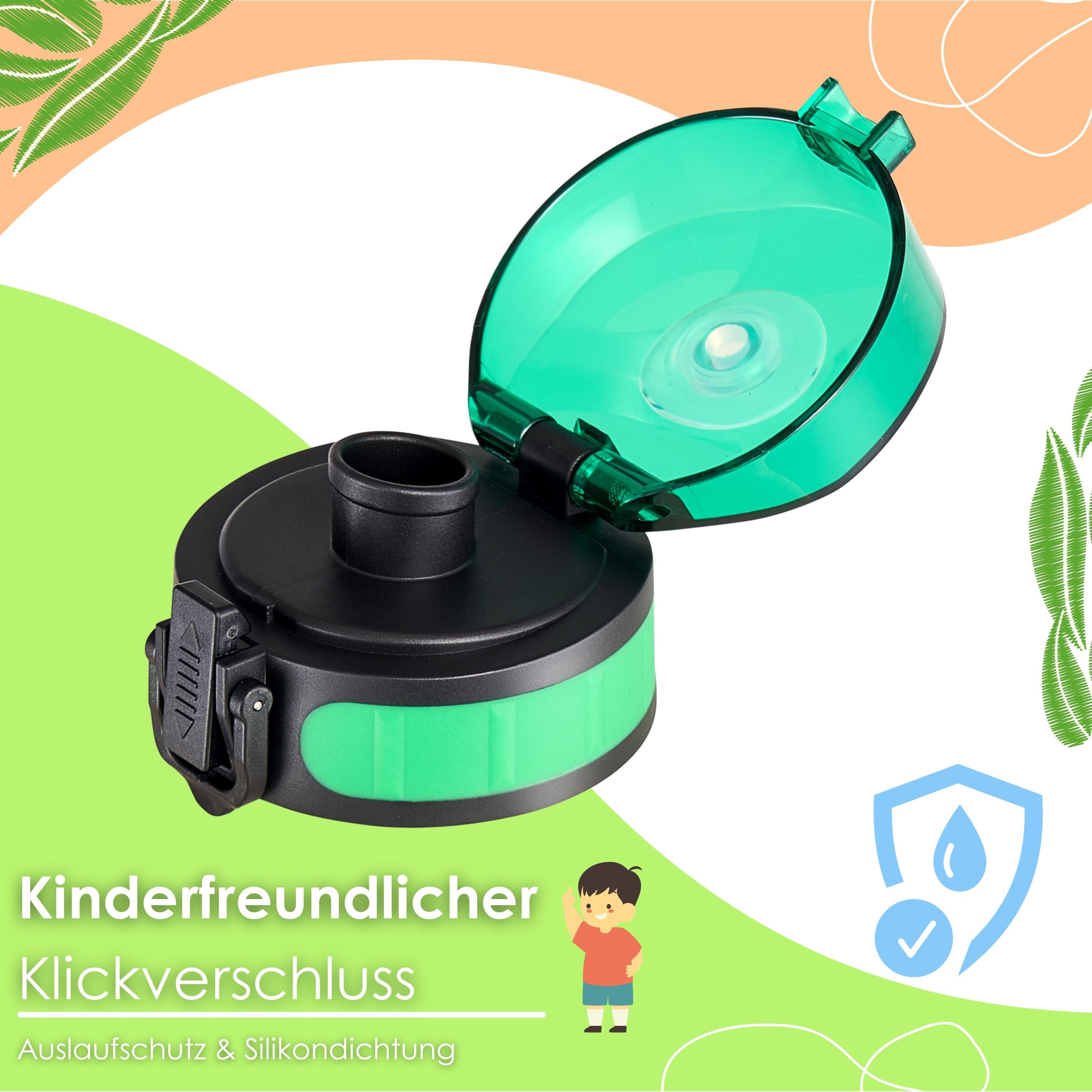 ecosa Trinkflasche EO-8191 yummy buddy, BPA-frei,Tritan,spülmaschinengeeignet,lebensmittelecht,robust