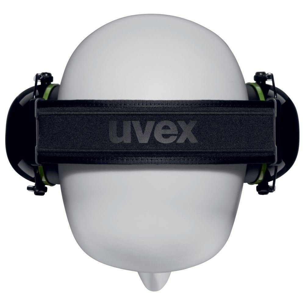Uvex Kapselgehörschutz Kapselgehörschutz dB Größ SNR grün schwarz, 30 K10