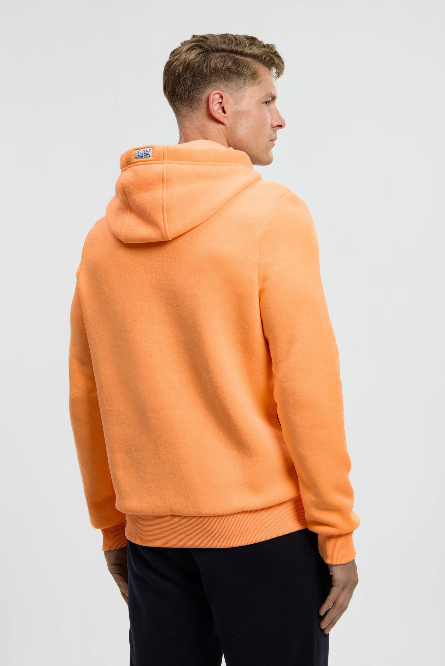 CAMP DAVID Kapuzensweatshirt mit reflektierenden Details
