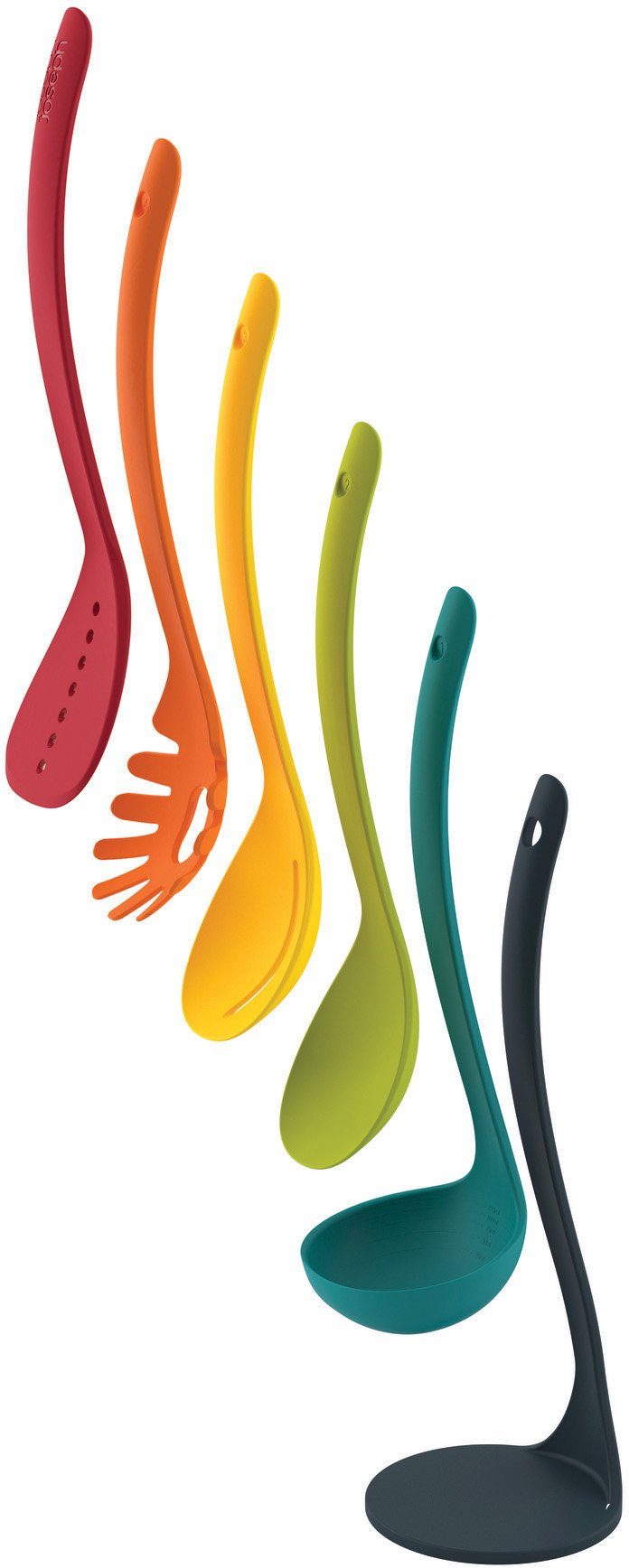Joseph Joseph Kochbesteck-Set Nest (Set, 6-tlg), mit magnetischem Ständer