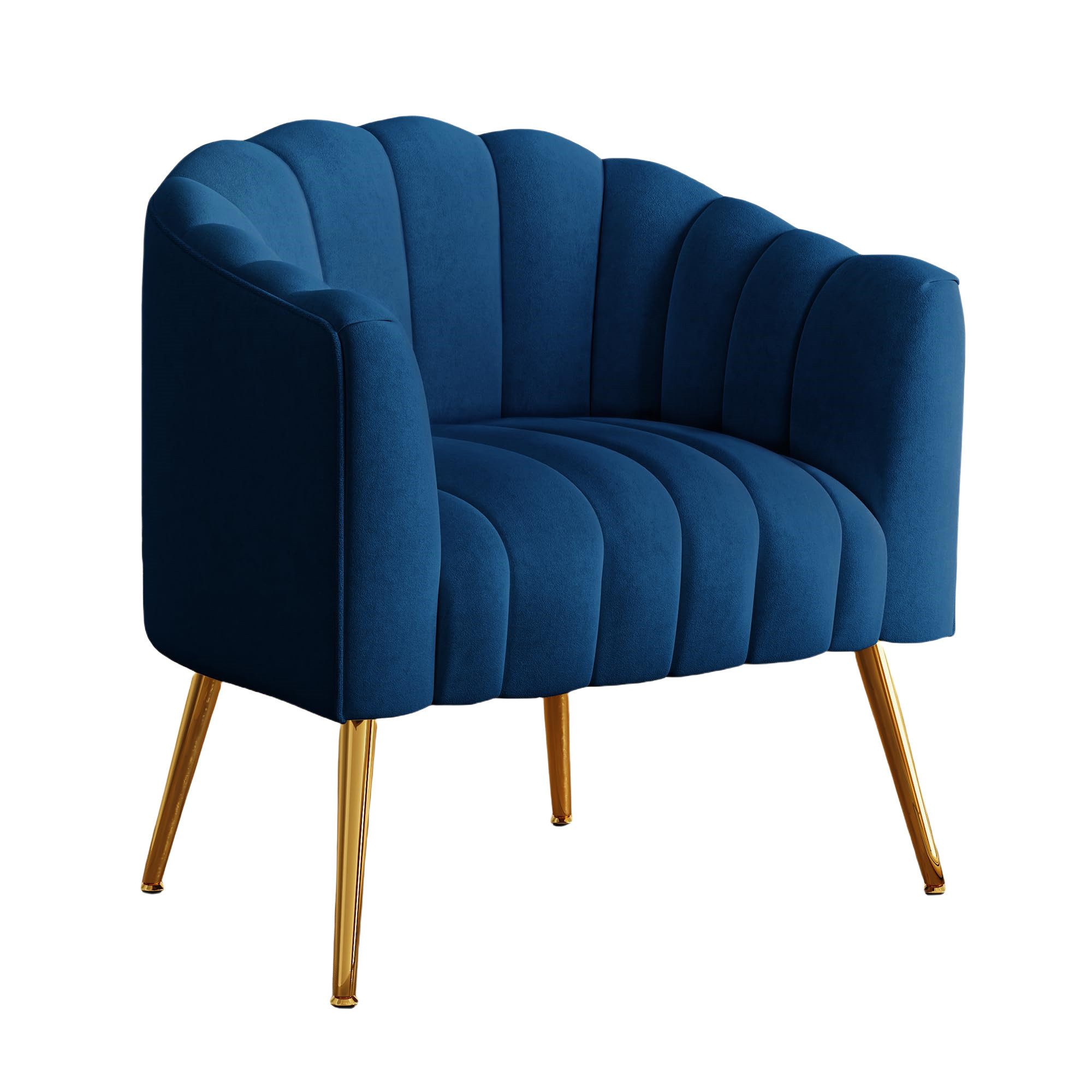 SEYNAR Stuhl Übergroßer Kürbis Akzentstuhl,Polsterstuhl,Samtstuhl,bequemer Sessel (1 St), Luxus Einzelsessel für Wohnzimmer, Büro und Schminktisch