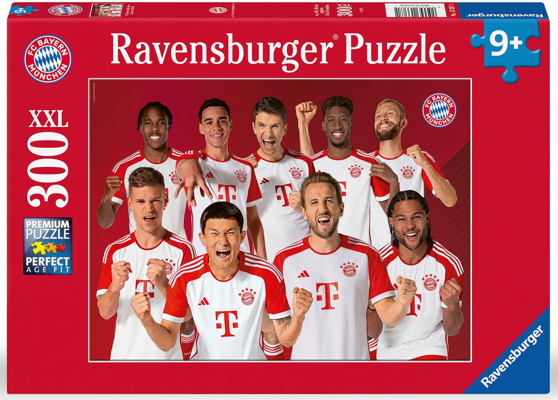 Ravensburger Puzzle FC Bayern Saison 2023/24, 300 Puzzleteile, Made in Germany; FSC® - schützt Wald - weltweit | Puzzle