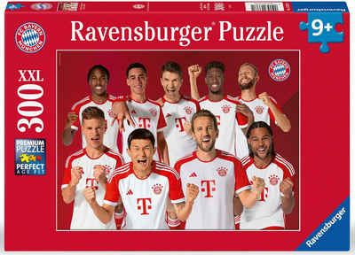 Ravensburger Puzzle FC Bayern Saison 2023/24, 300 Puzzleteile, Made in Germany; FSC® - schützt Wald - weltweit