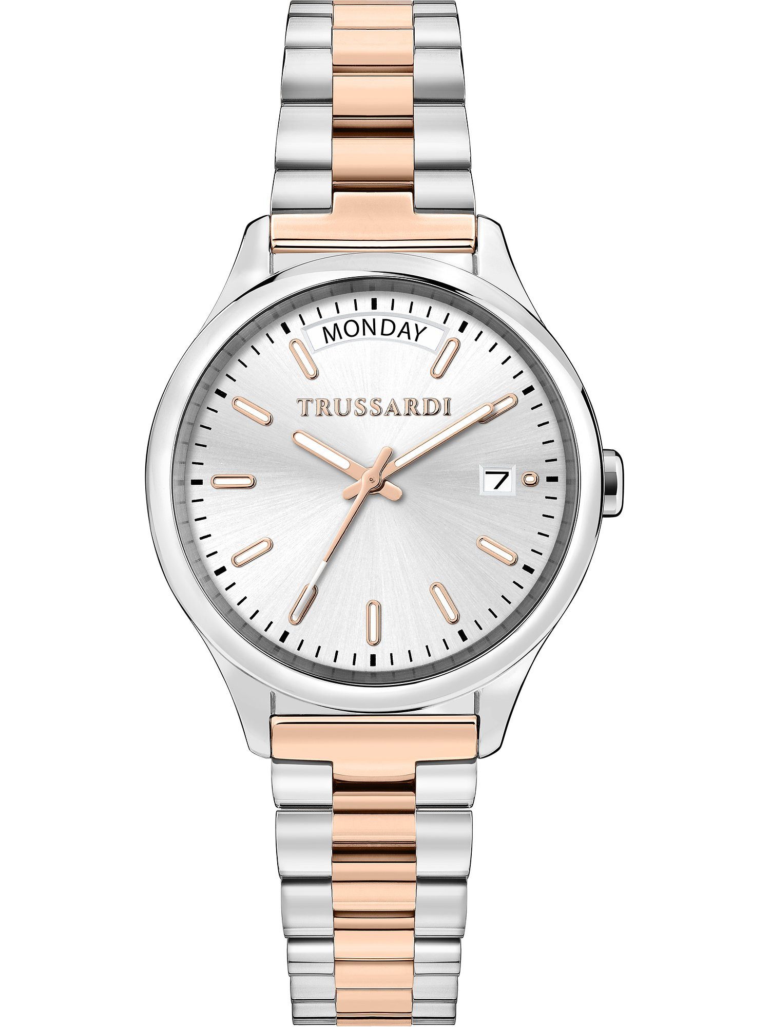 Trussardi Quarzuhr Trussardi Damen-Uhren Analog Quarz