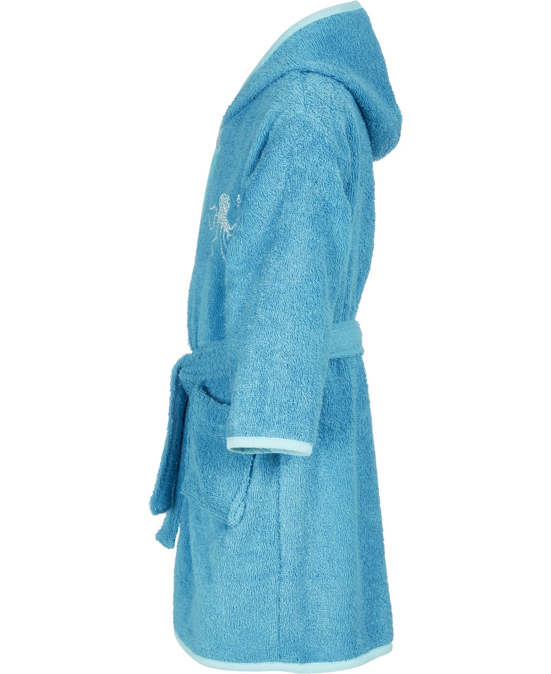 Playshoes Kinderbademantel Frottee-Bademantel Meerestiere