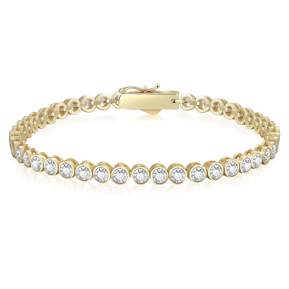 ROUGEMONT Tennisarmband Funkelndes Damen Tennisarmband CZ 925 Sterling Silb günstig online kaufen