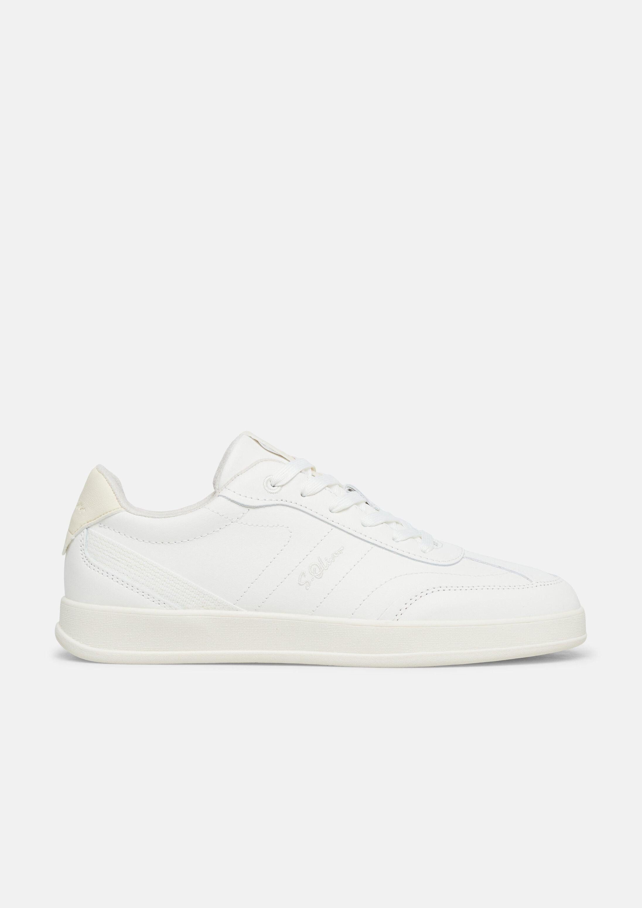 s.Oliver Sneakers Sneaker Leder-Sneaker mit Schnürung