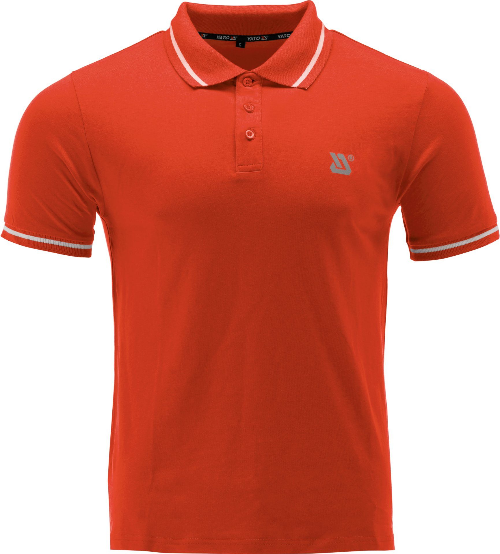 T-Shirt Poloshirt 100% Baumwolle 200g/m² Gr. M orange