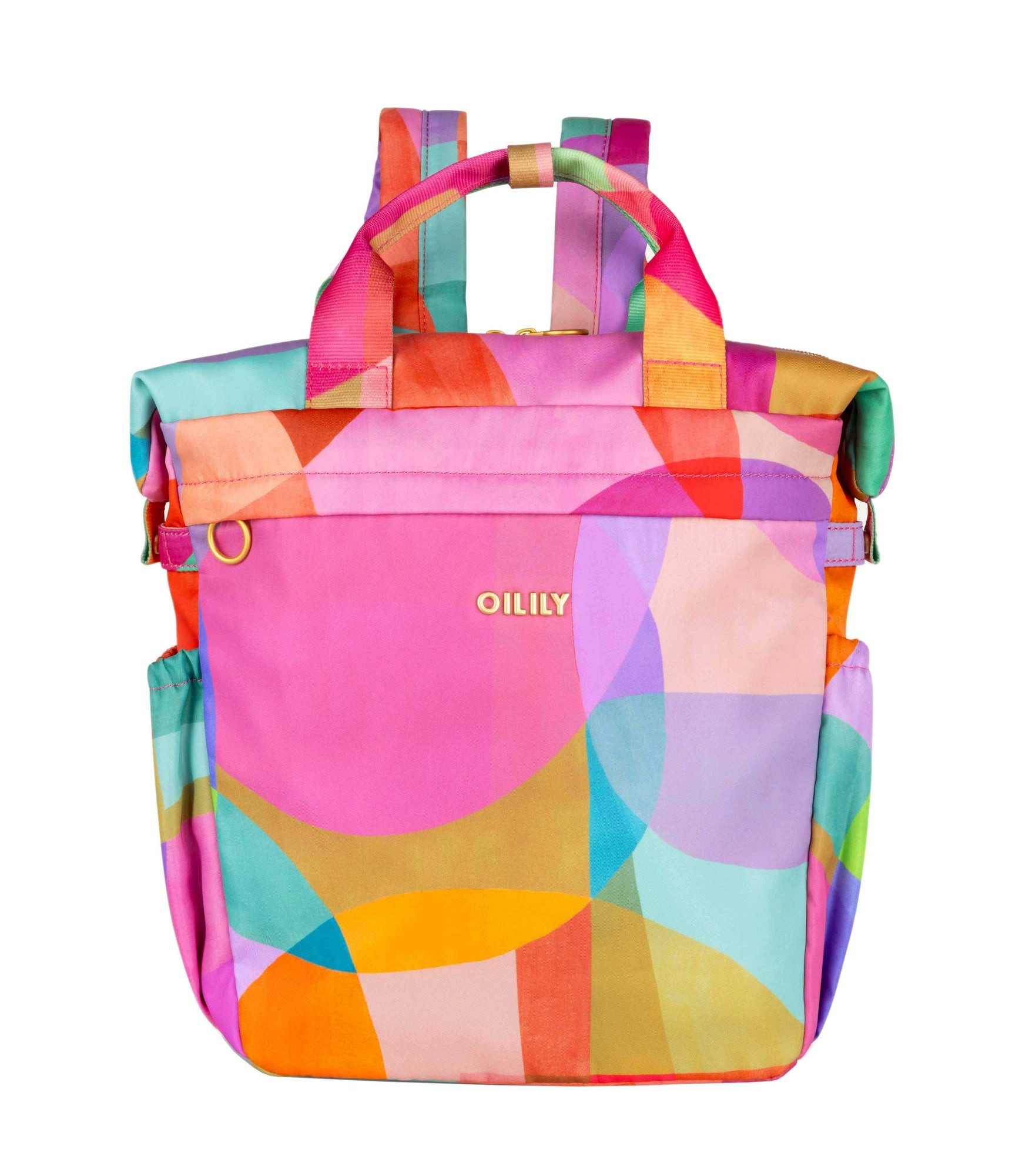 Oilily Rucksack Baani Backpack Sassy Circles Prism Pink