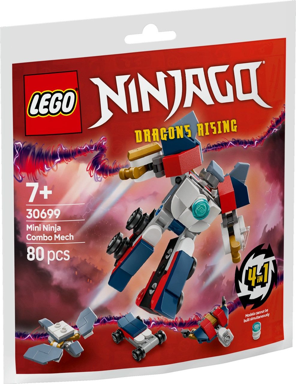 LEGO® LEGO® 30699 Ninjago - Mini-Kombi-Mech der Ninja (Recruitment Bag) Konstruktions-Spielset