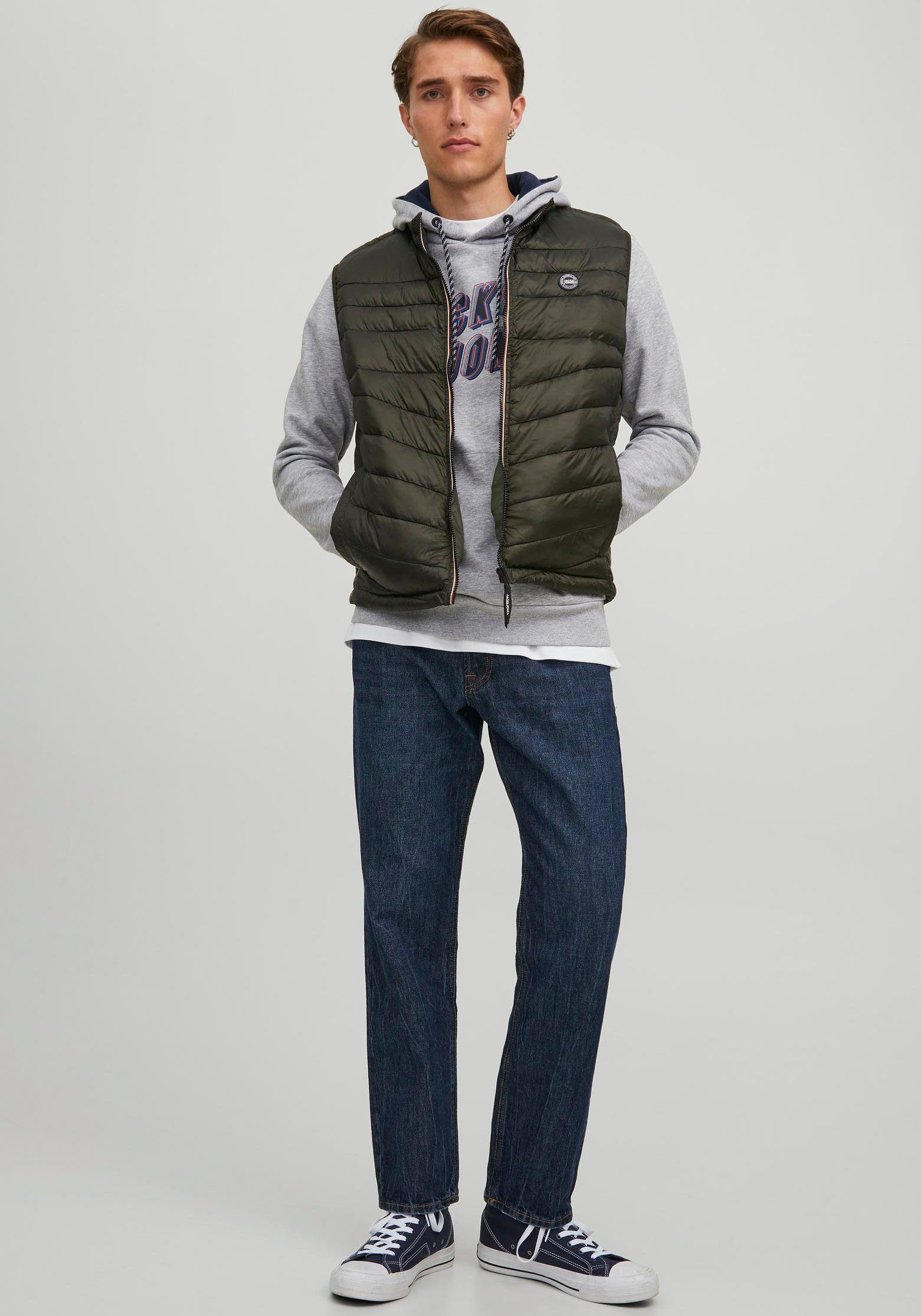 Jack & Jones BODYWARMER COLLAR HERO rosin Steppweste