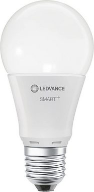Ledvance LED-Leuchtmittel LED Lampe E27 Kolbenform dimmbar RGB-TW Glühbirne Smart Wifi [2er], E27, 2 St., 2700-6500K, App-Steuerung, Dimmbar, Energiesparend, Farbwechsel
