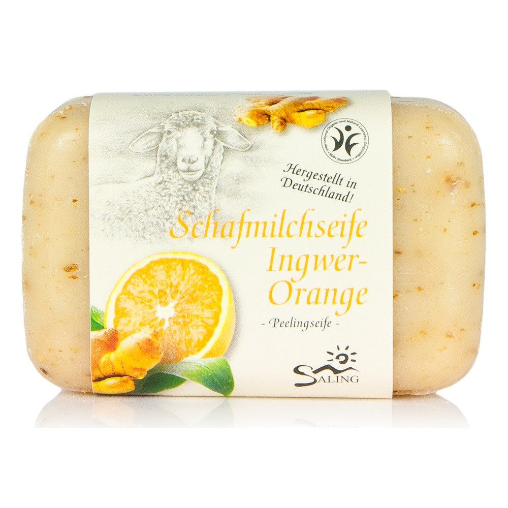 Saling Seifen-Set Schafmilchseife Ingwer-Orange 100g