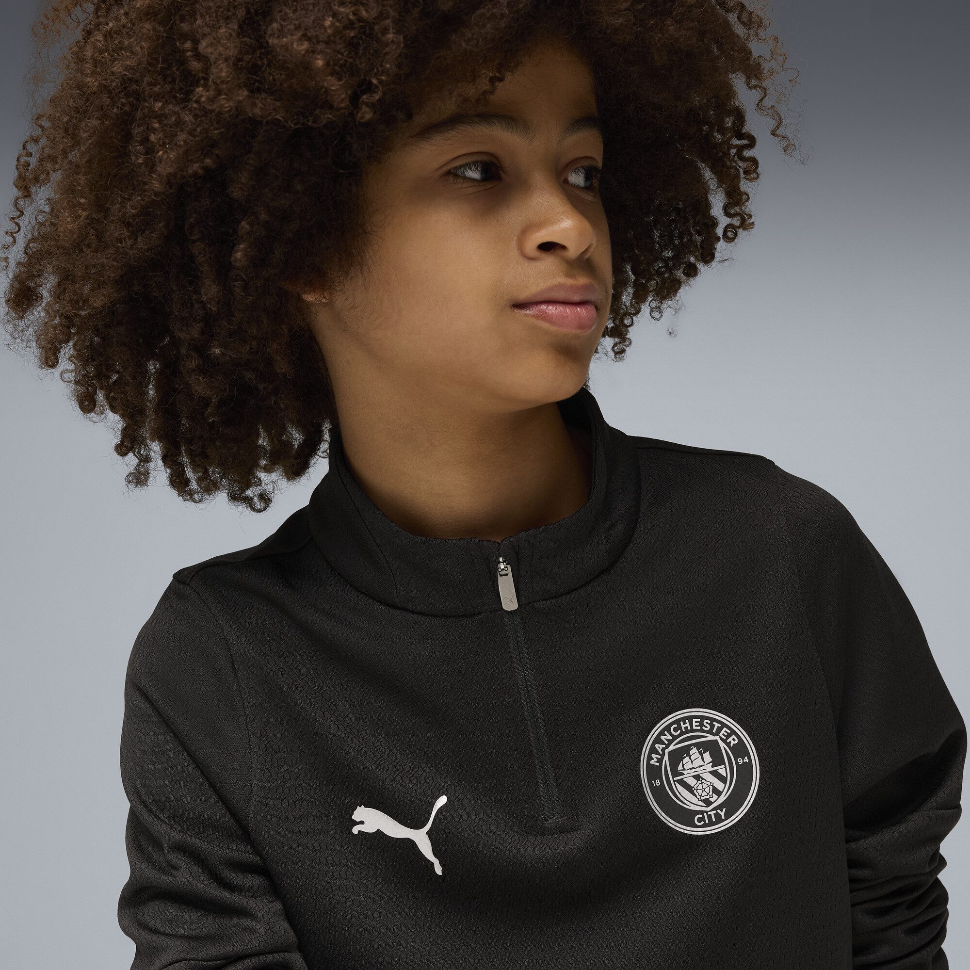 PUMA Trainingspullover Manchester City Trainingstop Jugendliche
