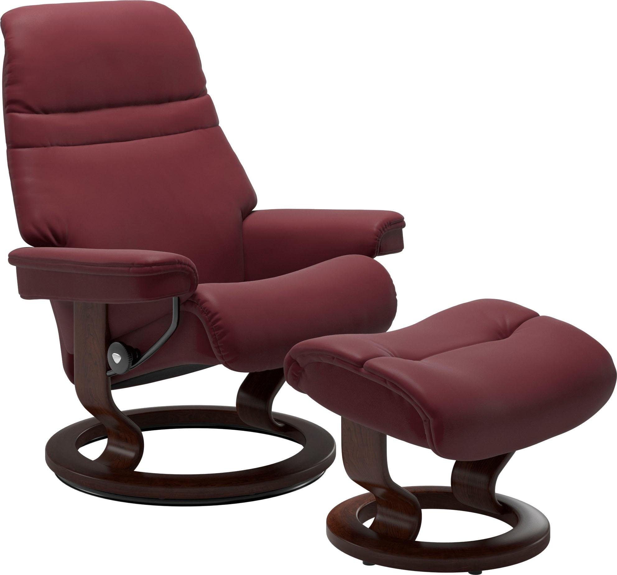 Stressless® Relaxsessel Sunrise, mit Classic Base, Größe S, Gestell Braun