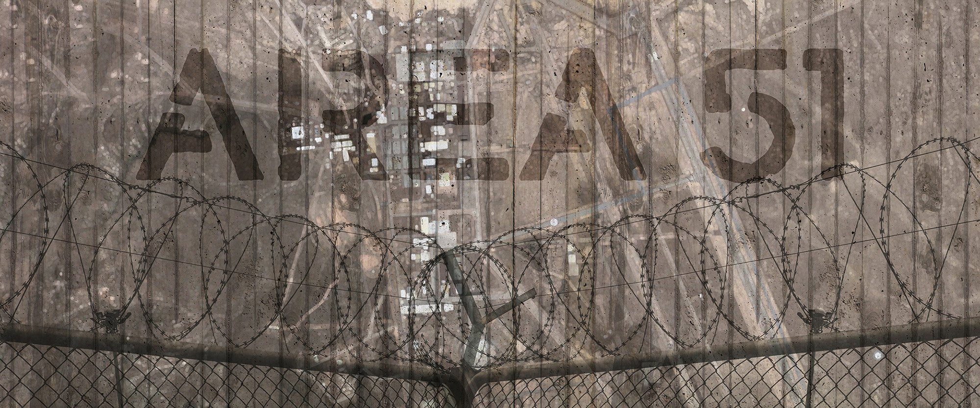 Architects Paper Fototapete Area 51, (Set, 6 St), Vlies, Wand, Schräge