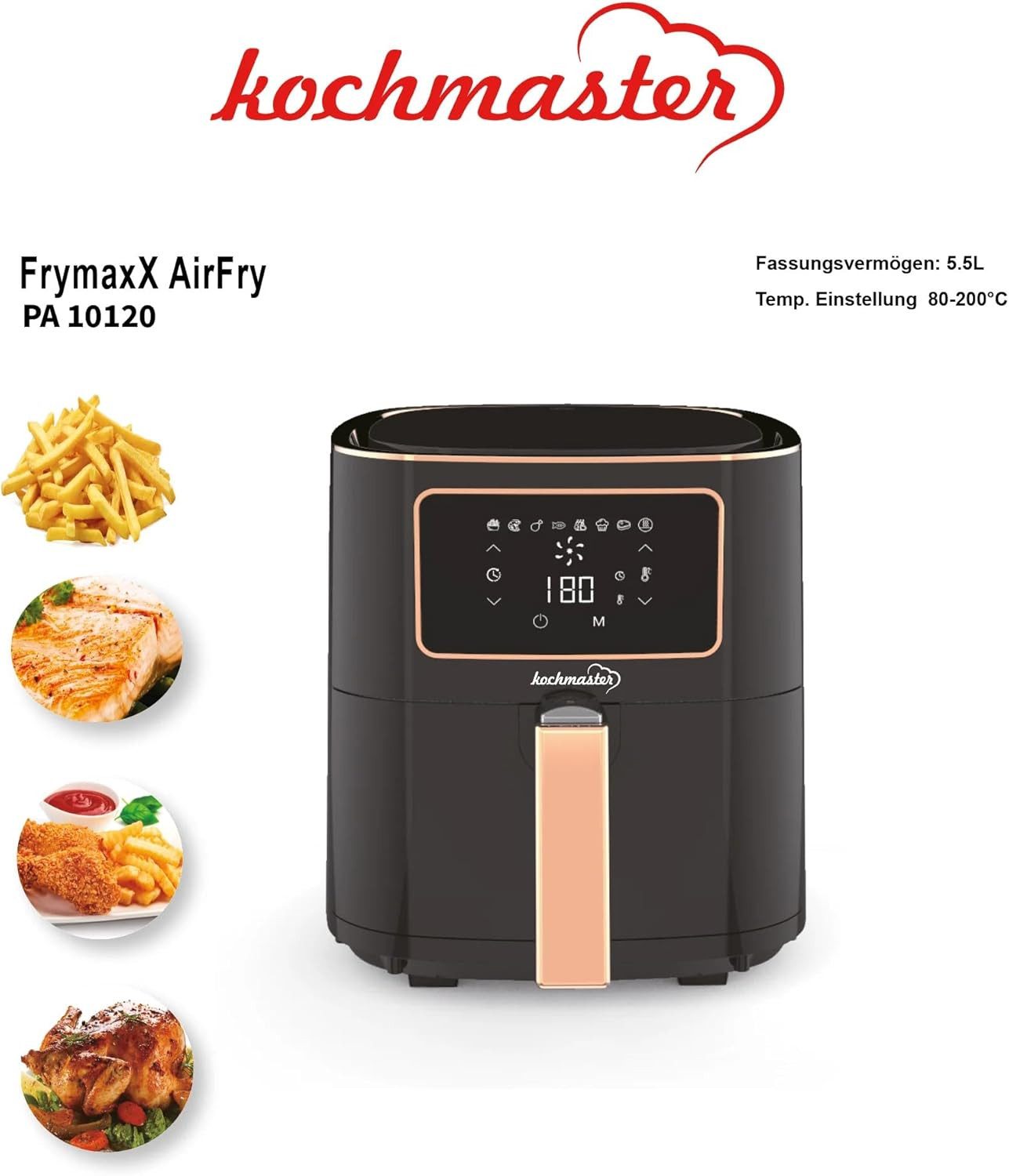 kochmaster Heißluftfritteuse