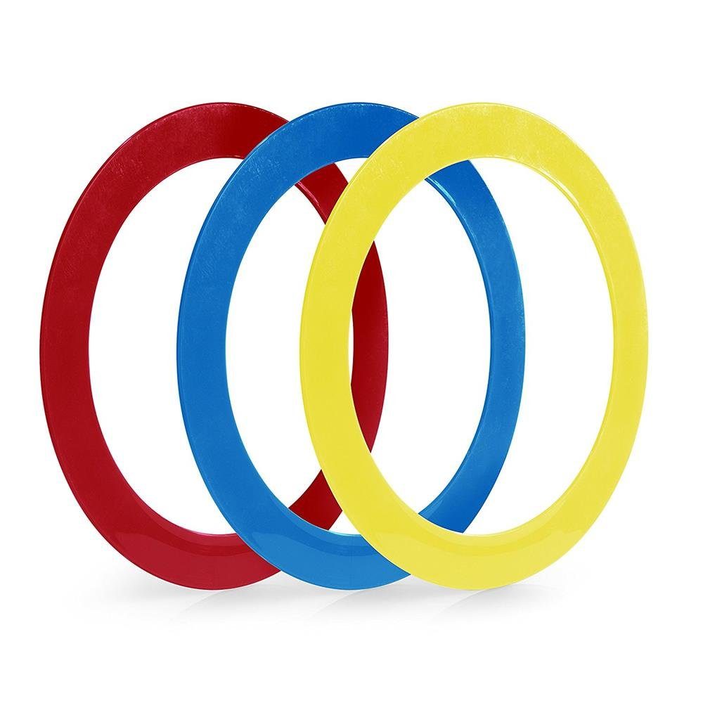 Bartl Balanceboard 102987 Acrobat Jonglierringe, Outdoor Spielzeug Spiele mehrfarbig