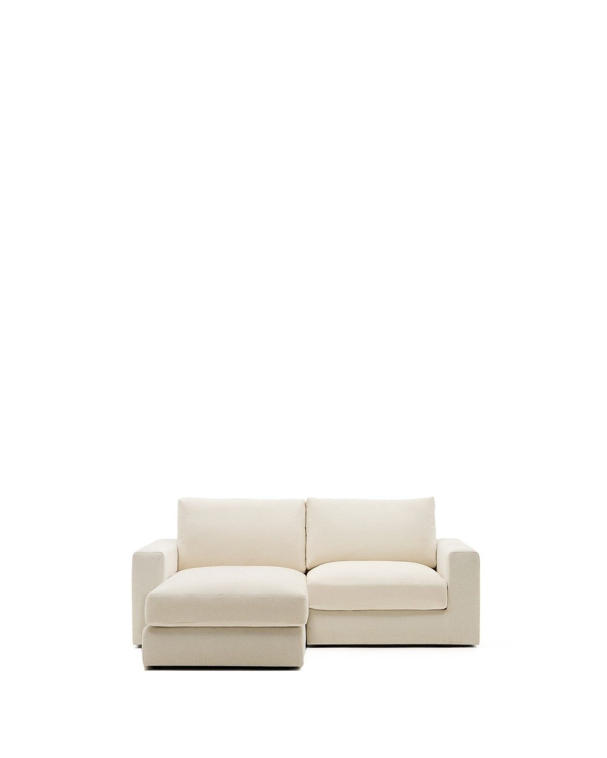 Natur24 Sofa Alea Modulares 3-Sitzer-Sofa 220 x 94 x 106 cm mit Chaiselongue links