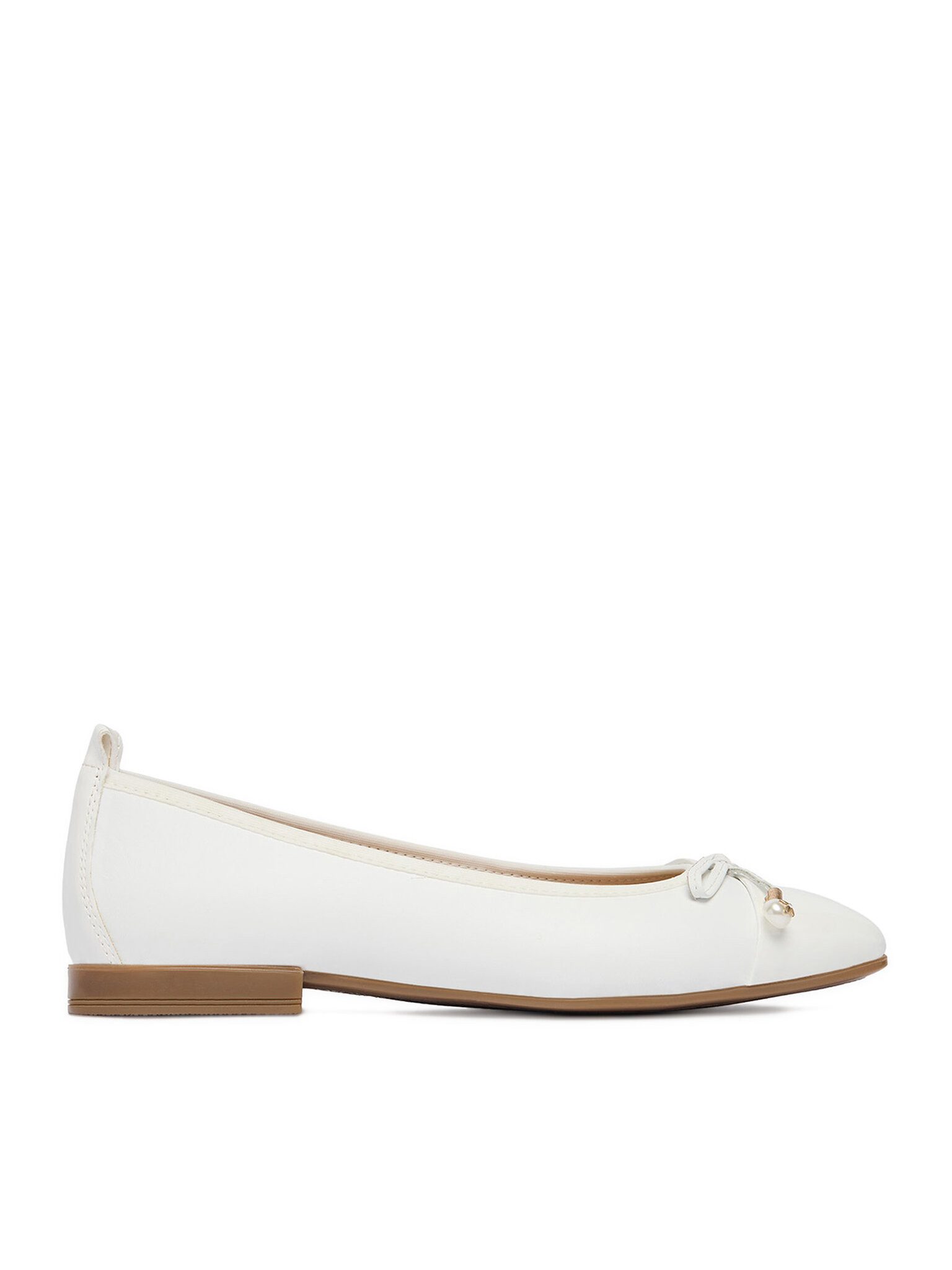 LASOCKI Lasocki Damen-Ballerinas Weiß Lasocki-CEO-RST-ROMI-04 Weiß Ballerina