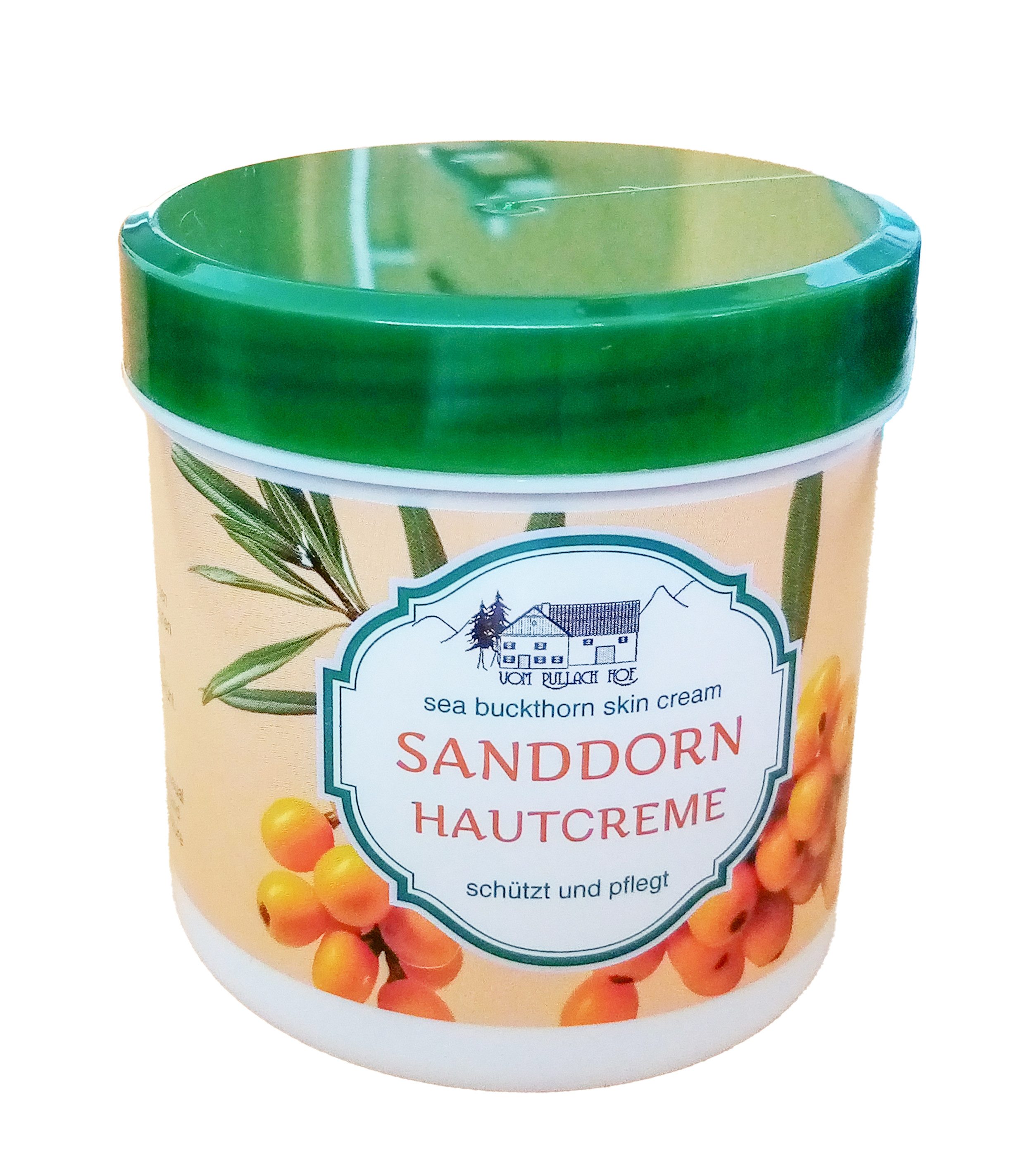 Feuchtigkeitscreme SANDDORN HAUTCREME 250ml mit Sanddornöl Feuchtigkeitscreme Haut 59