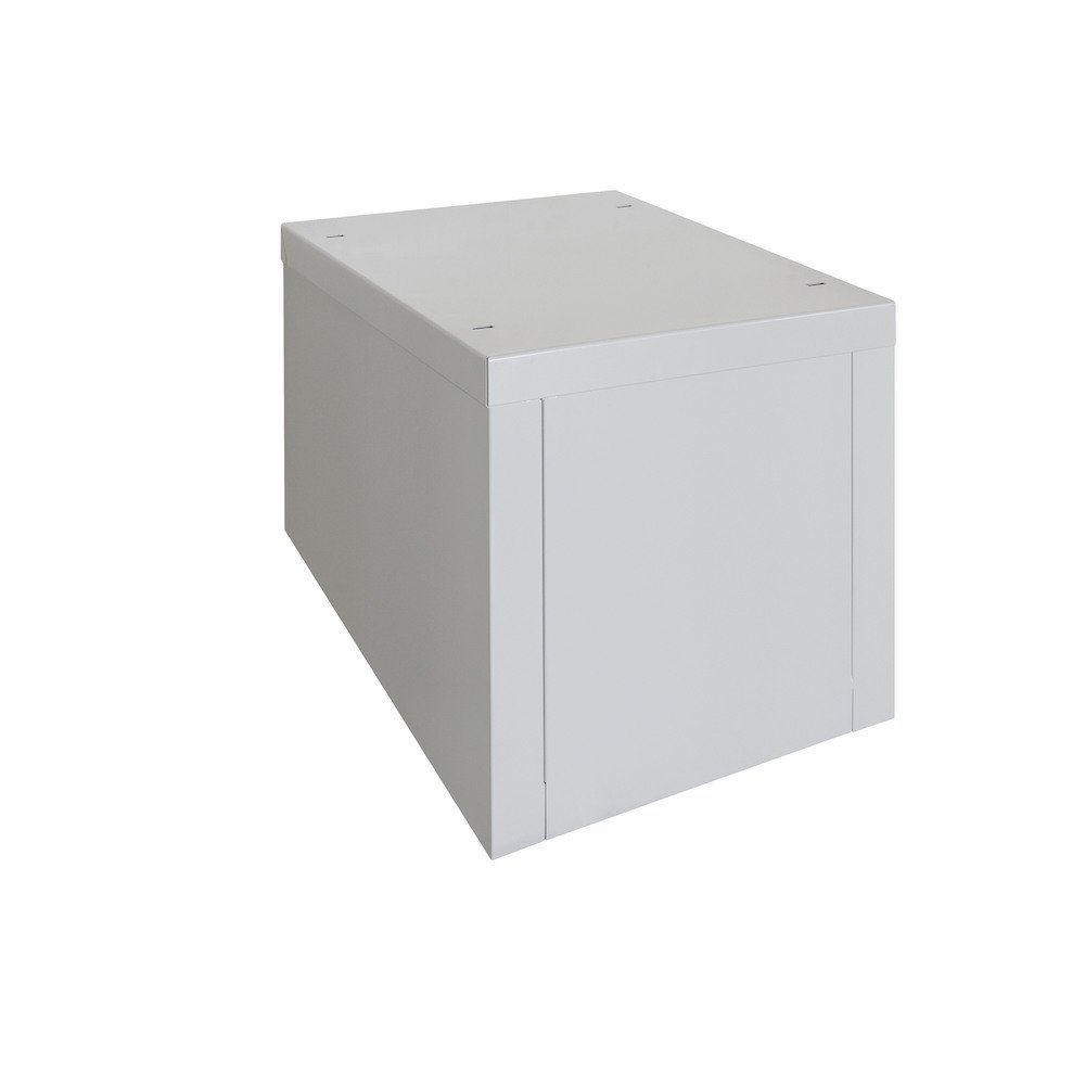 PROREGAL® Werkbank Schubladenbox mit 3 Werkbank Grau/Blau Schubladen für Anthrazitgrau Rhino