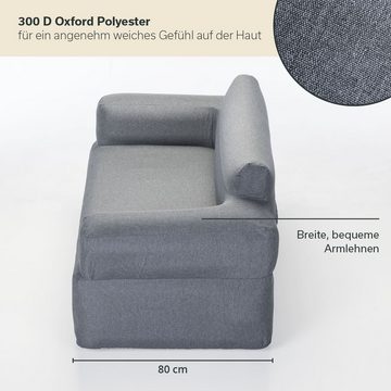 Skandika Luftsofa Easy Air Double, für 2 Personen, bis 200 kg, Tragetasche, Luft Couch, Camping